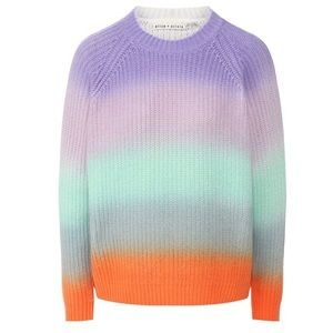 Alice + Olivia 
Dona Knit Crewneck Sweater NWT